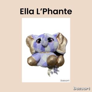 P.Lushes Designer Fashion Pets Ella L’Phante  The Elephant Plush Toy